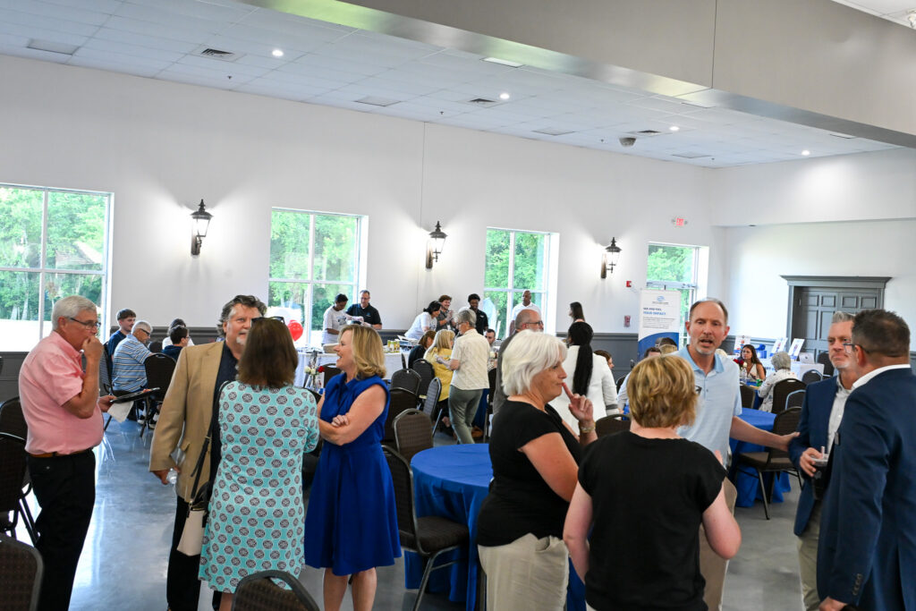 Photo Showing Hero of the Year Attendees before the program started.