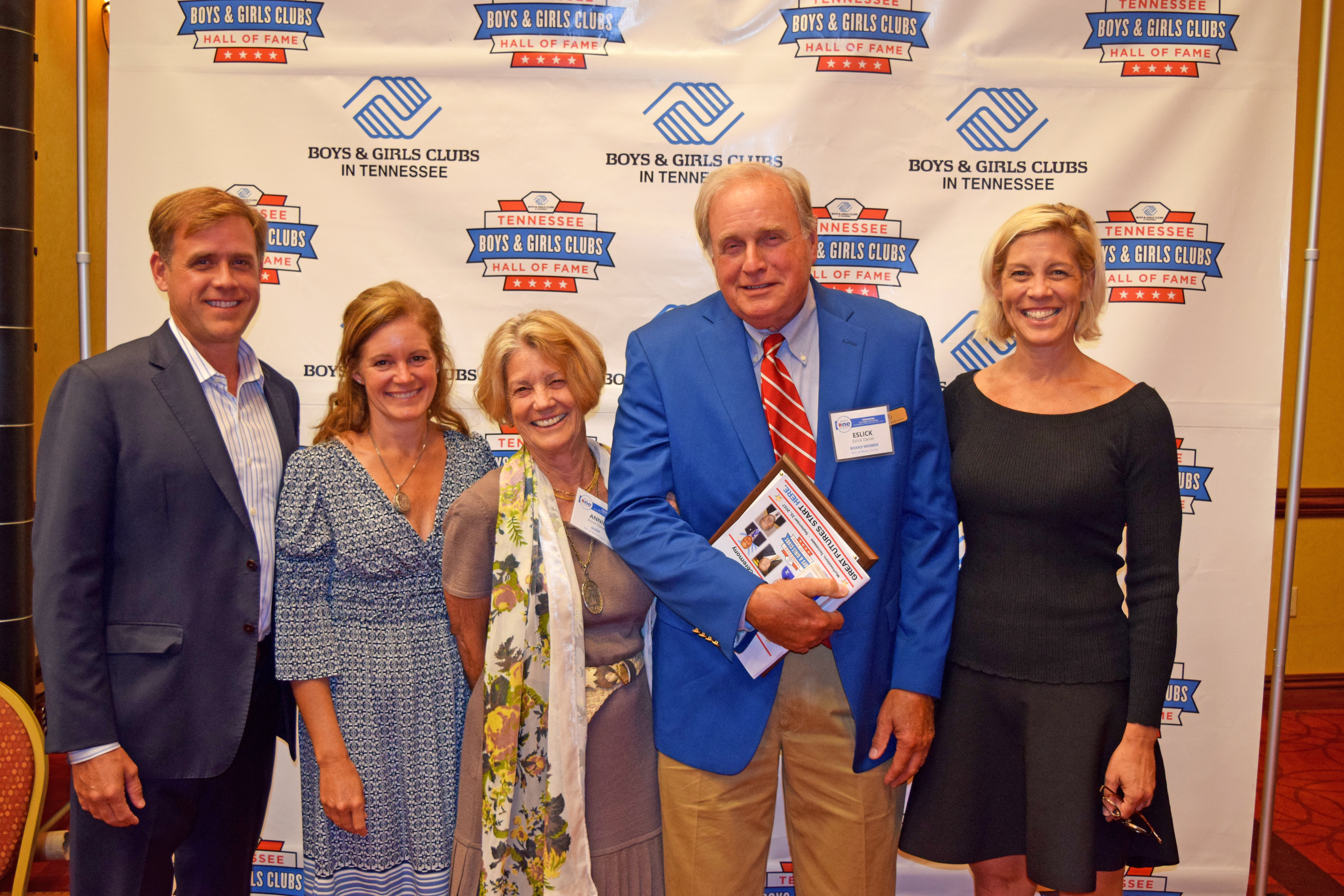 Dr. Eslick Daniel Honored by Boys & Girls Clubs in Tennessee Area Council