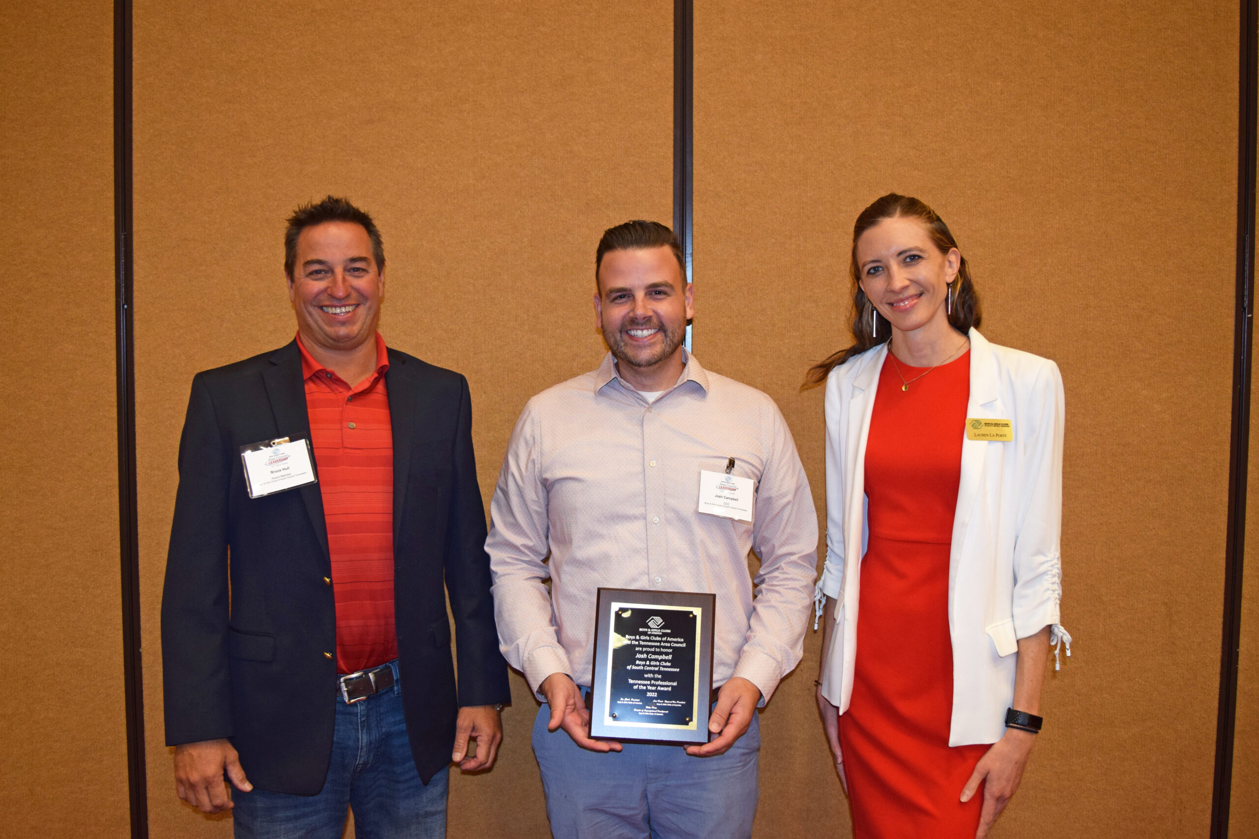 Campbell Receives TN Professional of the Year