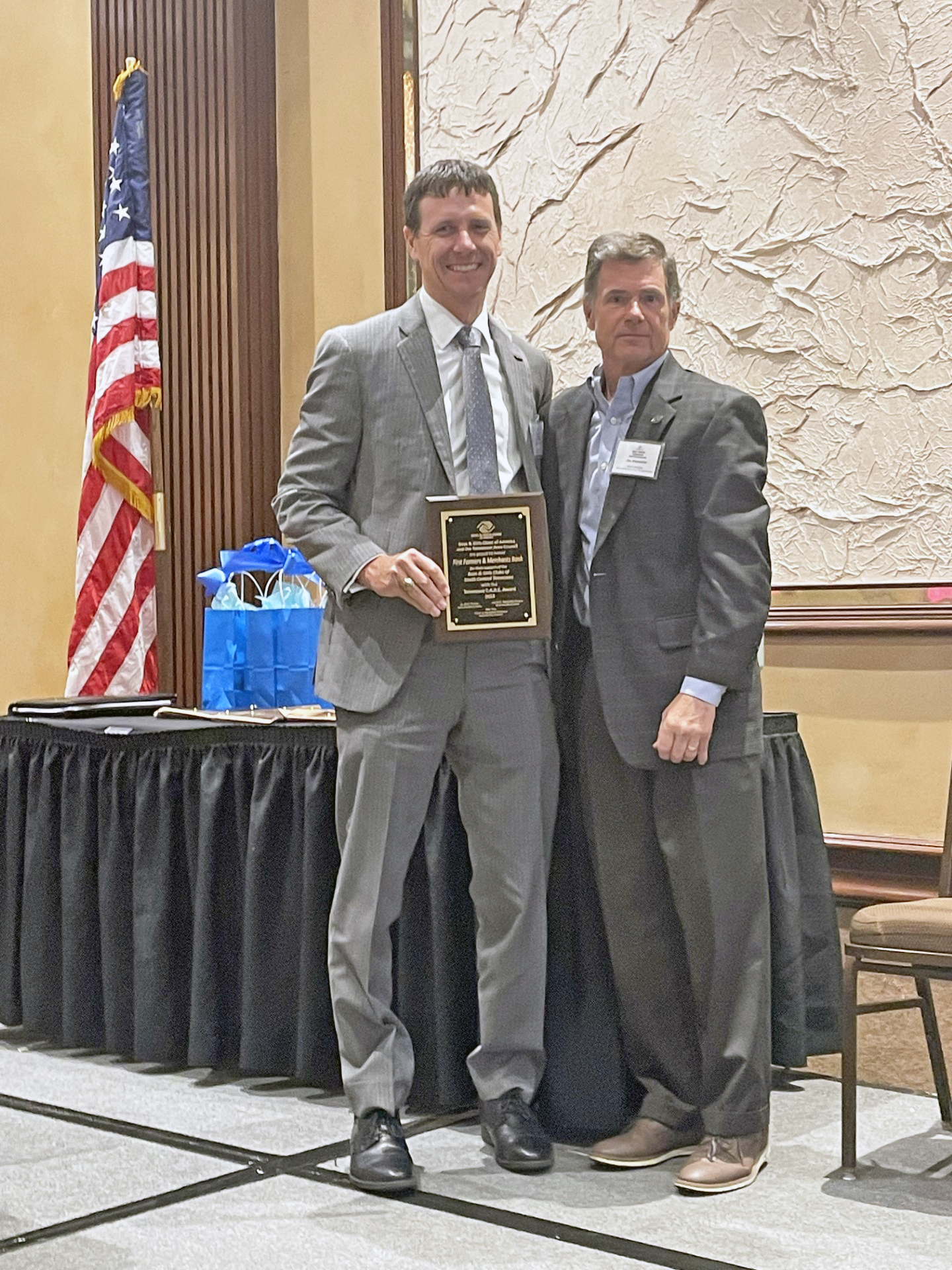 First Farmers and Merchants Bank Receives Boys & Girls Club C.A.R.E. Award