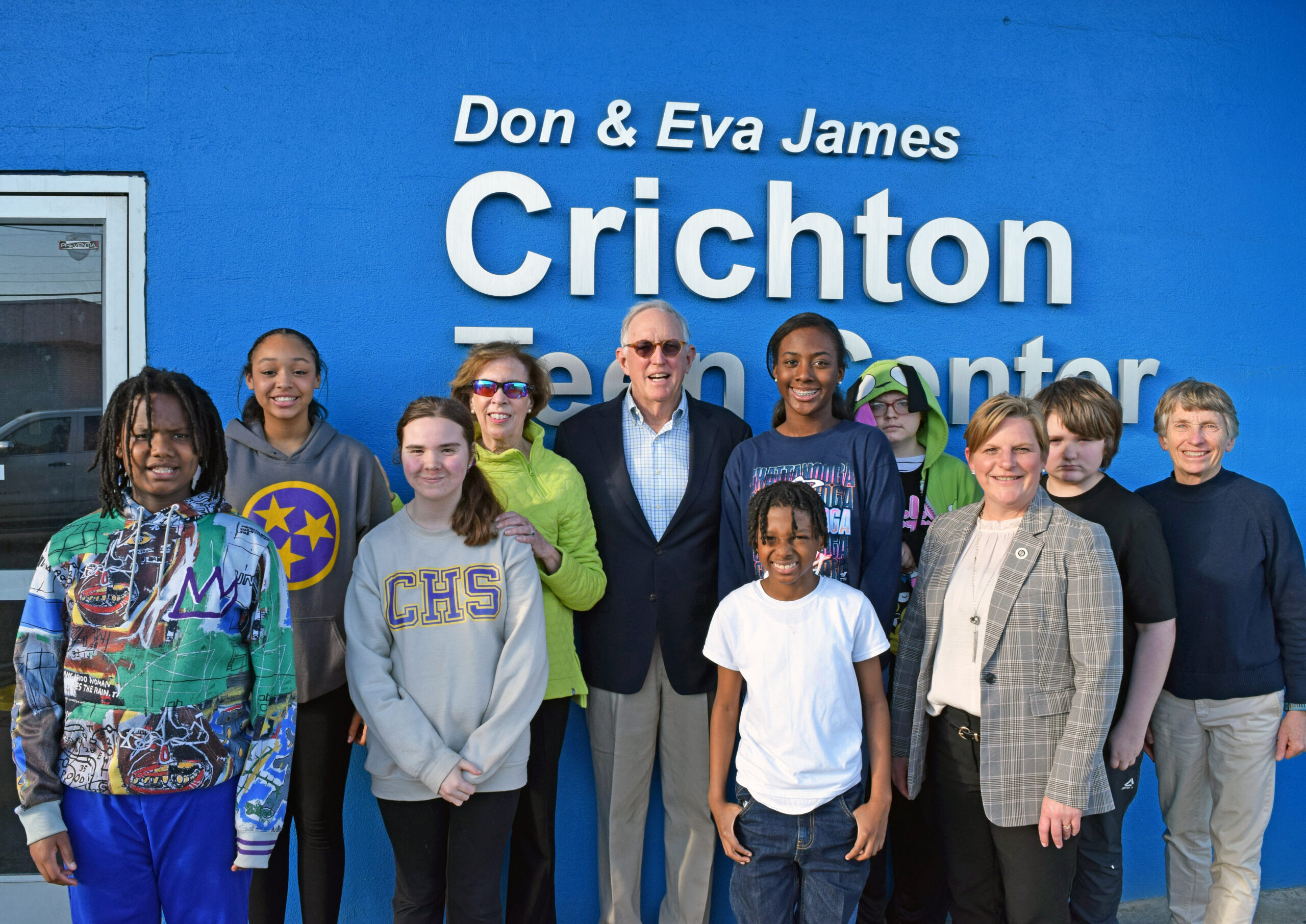 Columbia Teen Center Named in honor of Don & Eva James Crichton