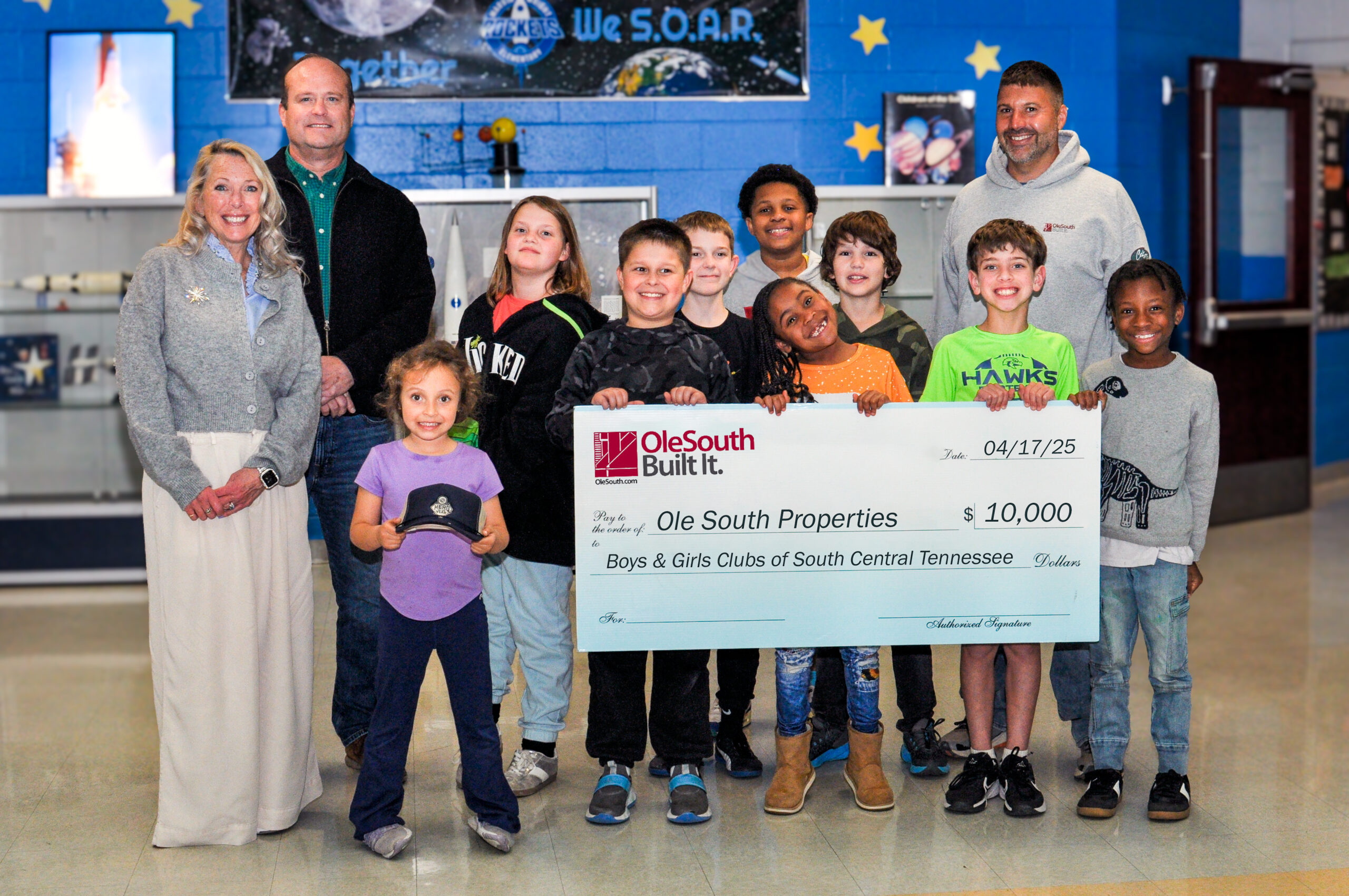 Ole South Properties Partners with Boys & Girls Clubs to Support the Future of Youth in Spring Hill, TN