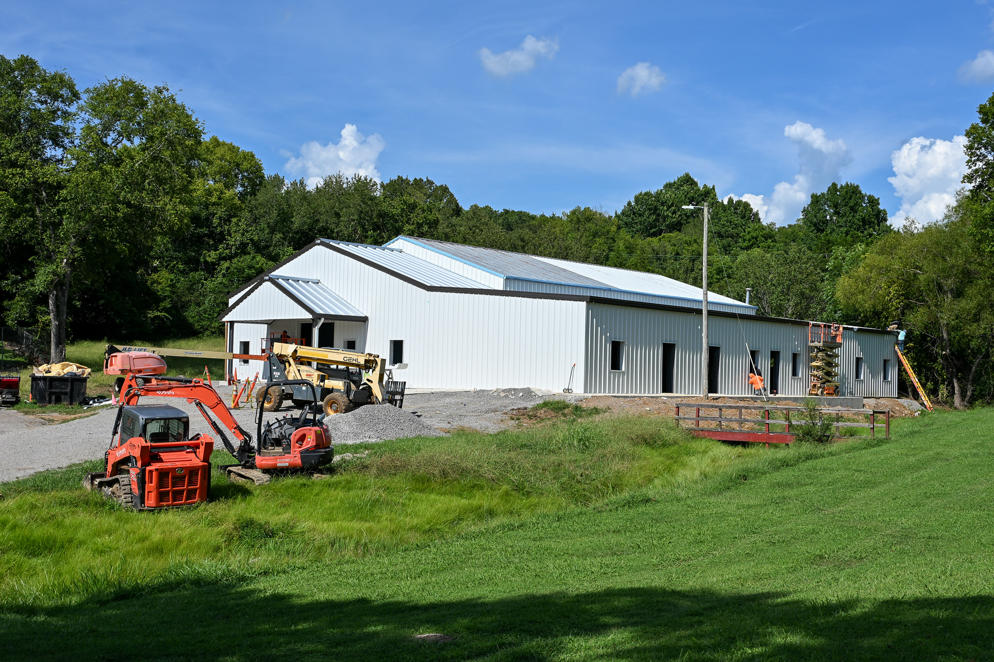 Photo showing from view of recent Pulaski Club renovations